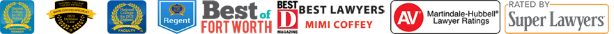 awards_mimicoffey Awards for Mimi Coffey DWI Lawyer